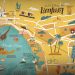 lucie rice ventura map illustration