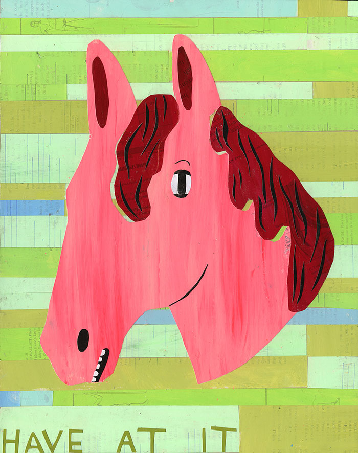 martha rich horse illustration